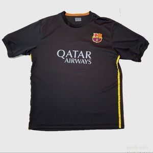 Qatar Airways Black Replica #18 Jersey